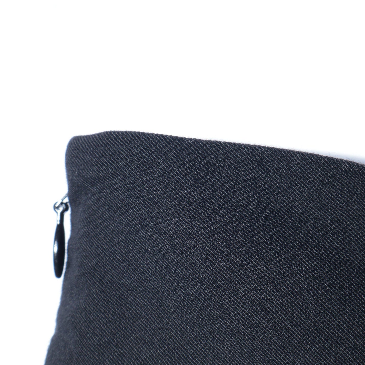 FINE WOOL COTTON TWILL SKIRT
