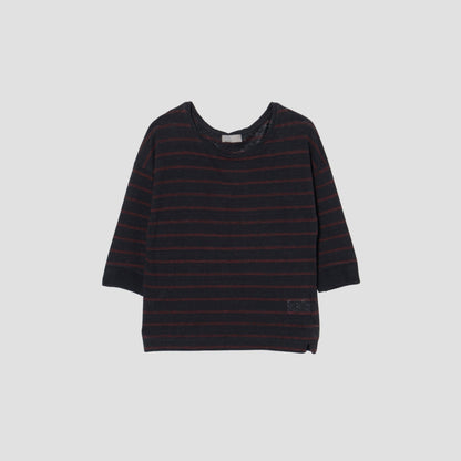 LINEN STRIPE JERSEY