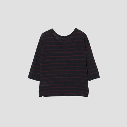 LINEN STRIPE JERSEY