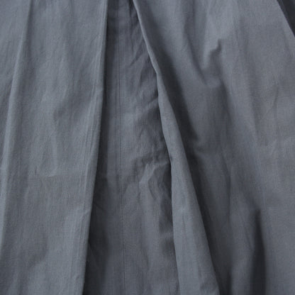 SILK COTTON POPLIN SKIRT