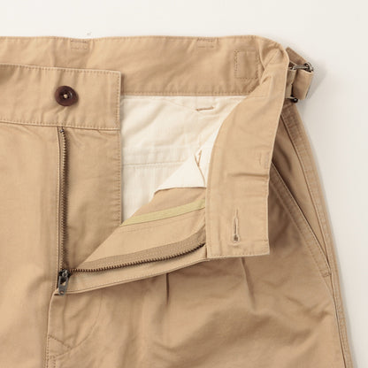 WASHED CHINO COTTON(MHL SHOP限定) TROUSERS