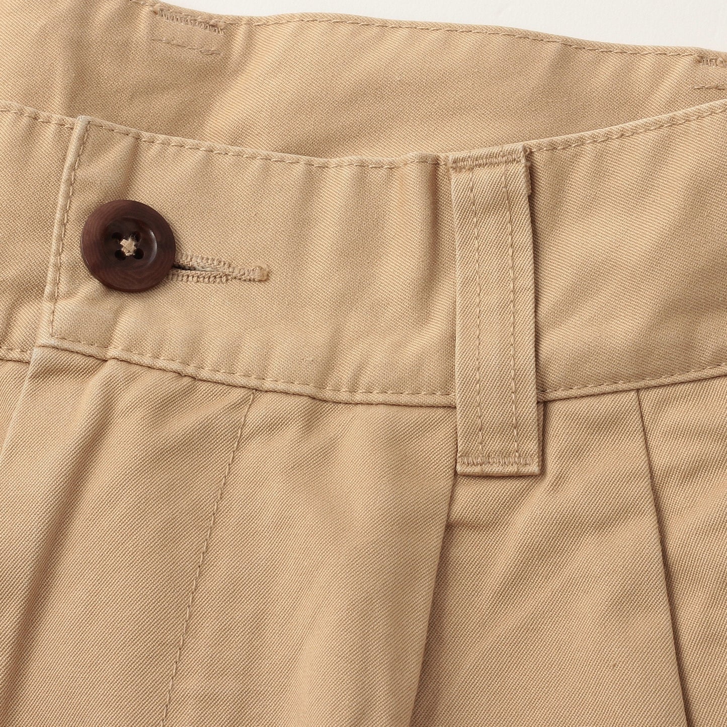 WASHED CHINO COTTON(MHL SHOP限定) TROUSERS