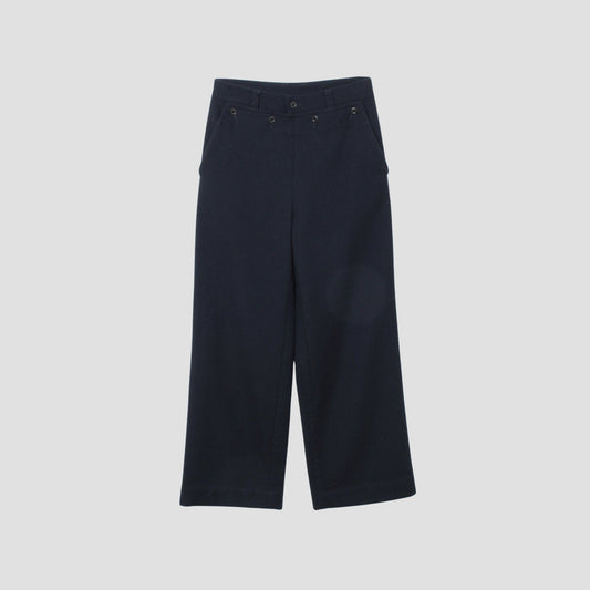 WOOL SERGE TROUSERS