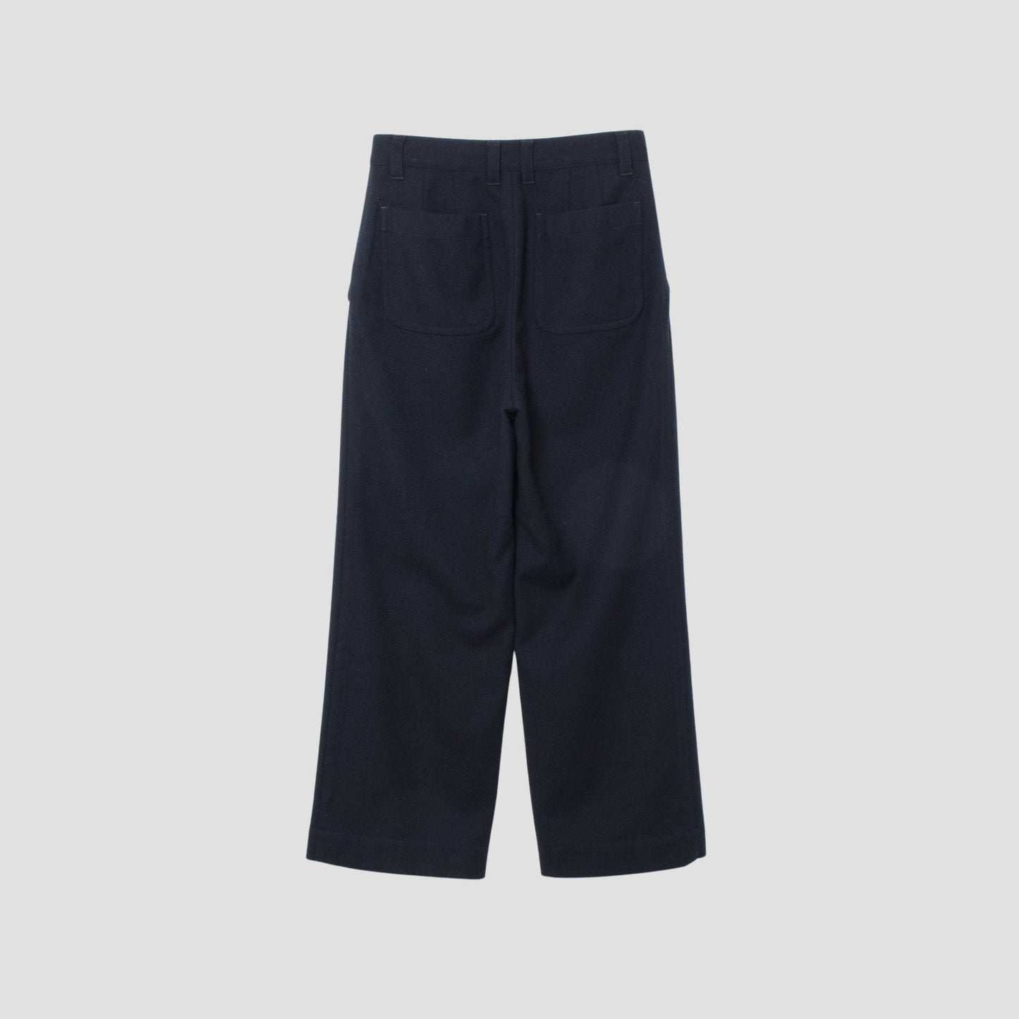 WOOL SERGE TROUSERS