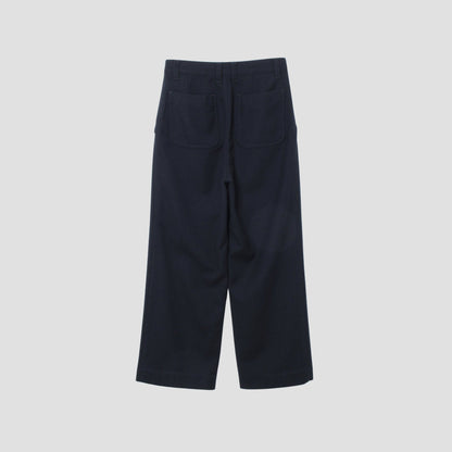 WOOL SERGE TROUSERS