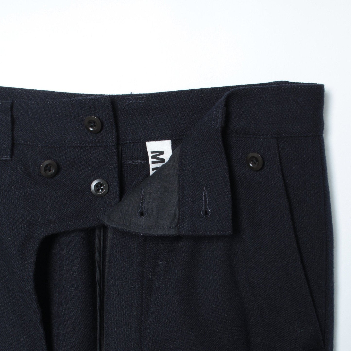 WOOL SERGE TROUSERS