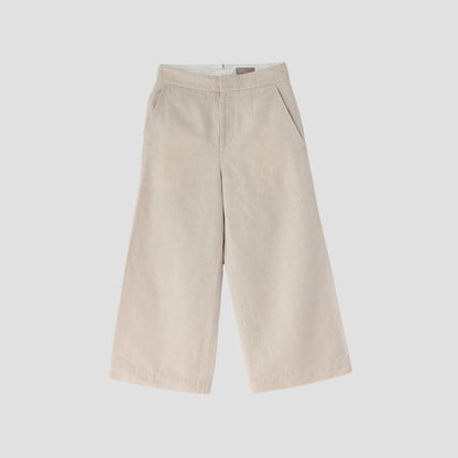 COTTON LINEN TROUSERS