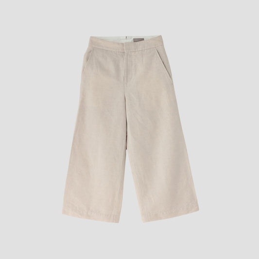 COTTON LINEN TROUSERS