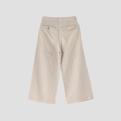 COTTON LINEN TROUSERS