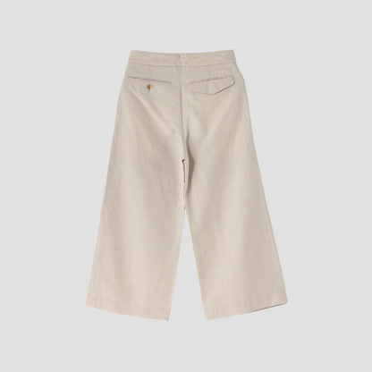 COTTON LINEN TROUSERS