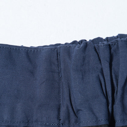 WASHED COTTON POPLIN TROUSERS