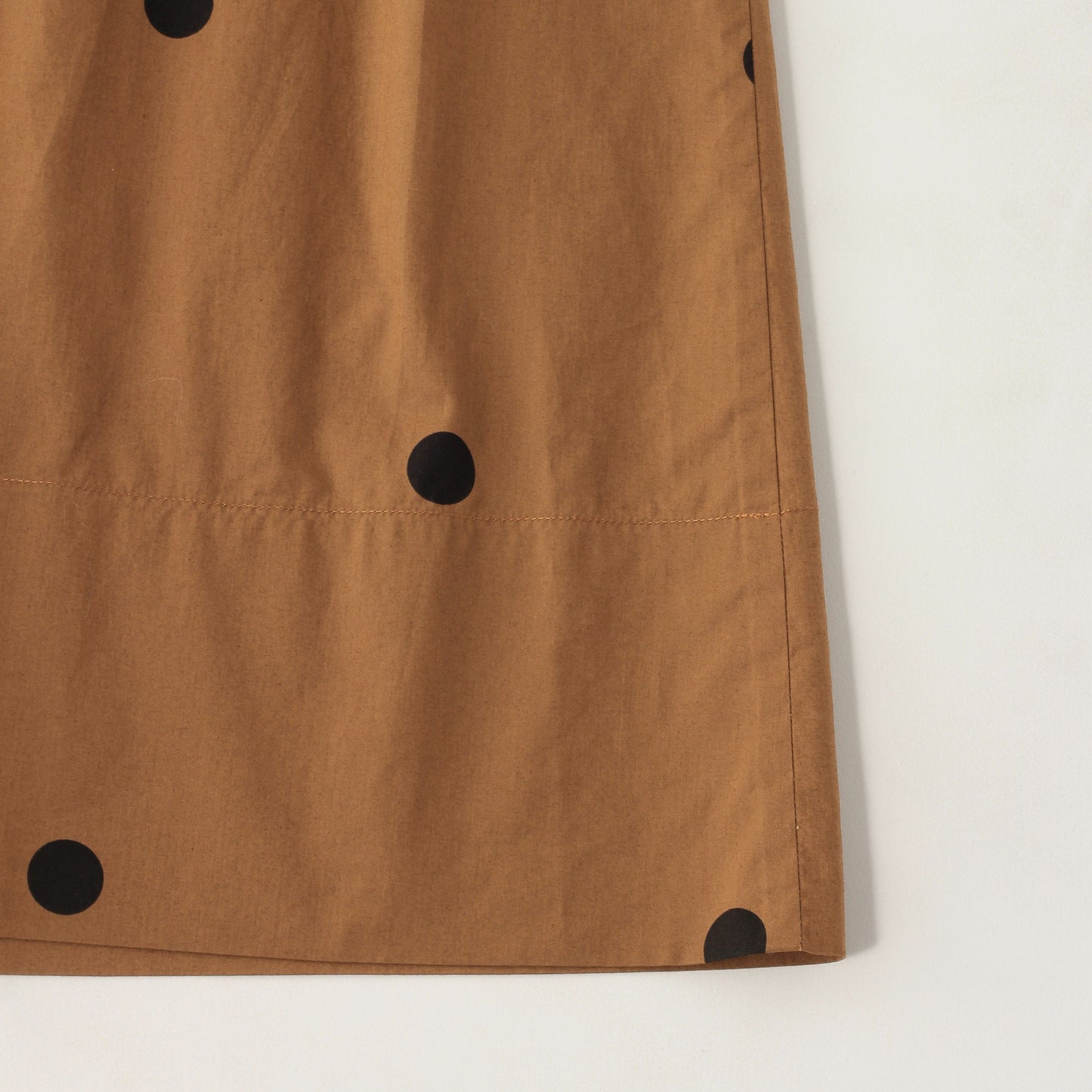 BIG SPOT COTTON DRESS