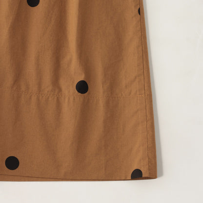 BIG SPOT COTTON DRESS