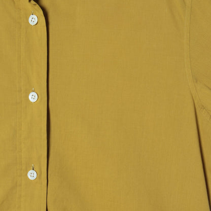 PIECE DYED WASHED COTTON SHIRT