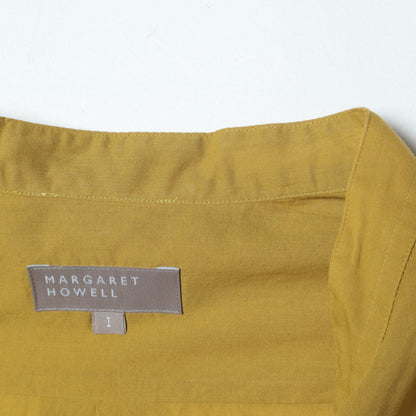 PIECE DYED WASHED COTTON SHIRT