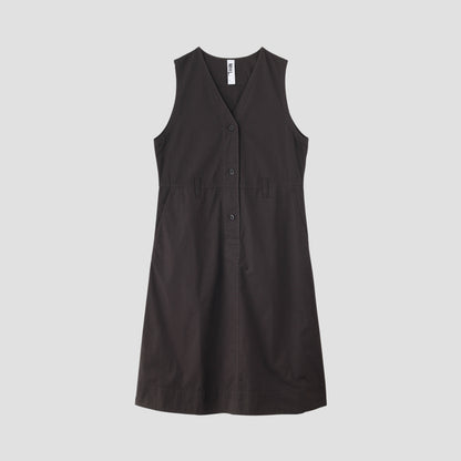 SUPERFINE COTTON TWILL DRESS