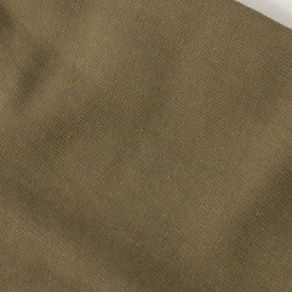 LINEN WOOL TWILL TROUSERS