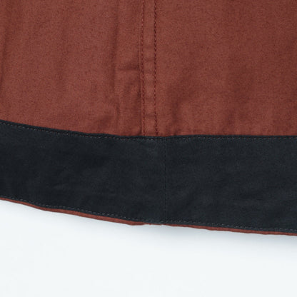 WASHED COTTON SATIN SKIRT