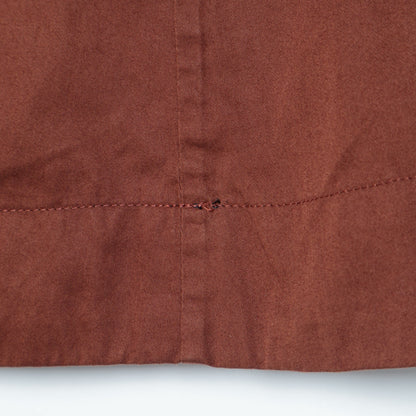 WASHED COTTON SATIN SKIRT