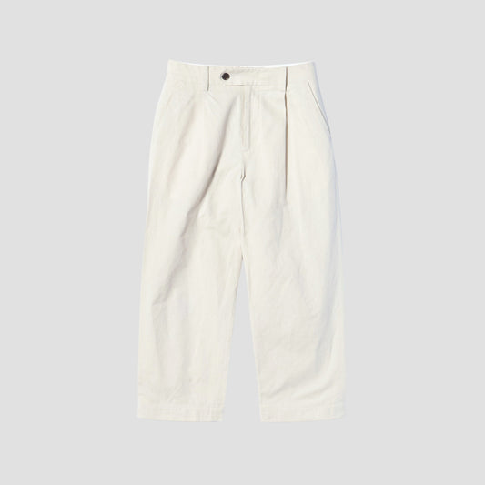 COTTON LINEN SILK TROUSERS