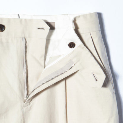 COTTON LINEN SILK TROUSERS