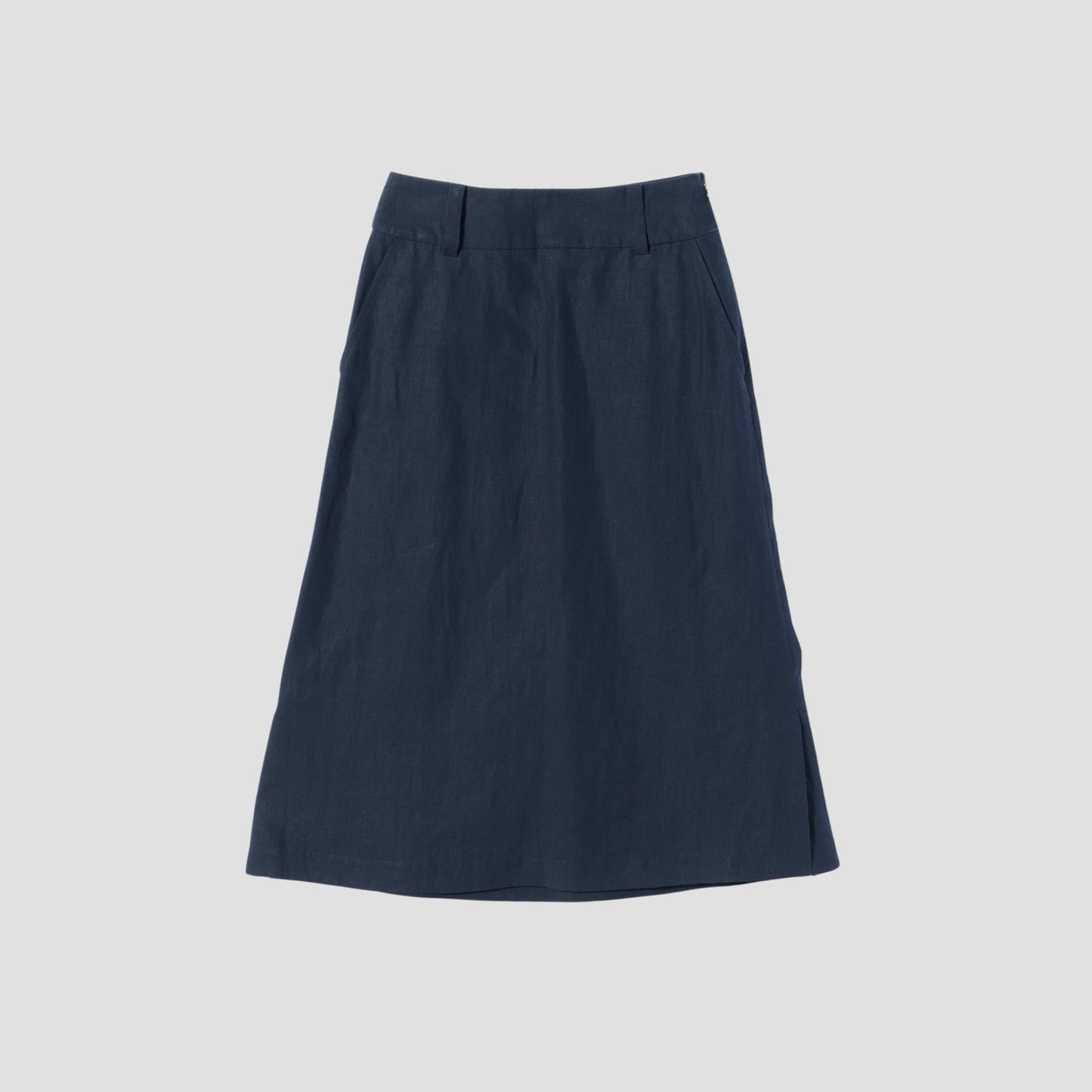 HIGH DENSE LINEN SKIRT