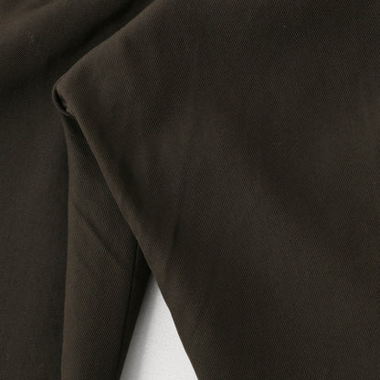 COMPACT COTTON WOOL TROUSERS