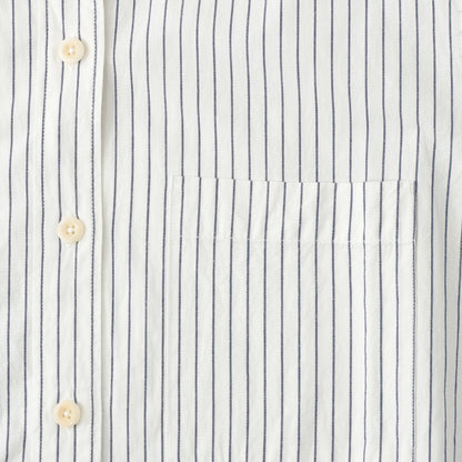 YARN DYE COTTON LINEN DRESS