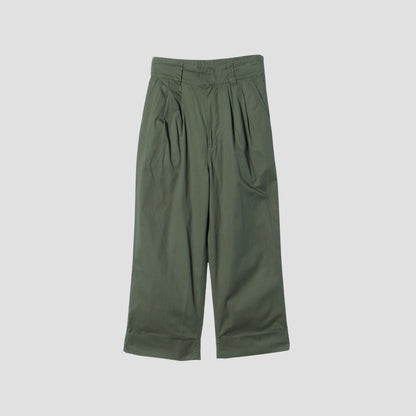 SOFT DENSE COTTON TROUSERS