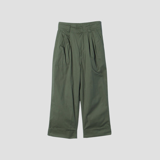 SOFT DENSE COTTON TROUSERS