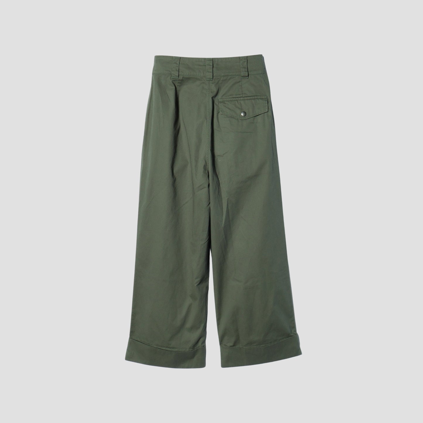 SOFT DENSE COTTON TROUSERS