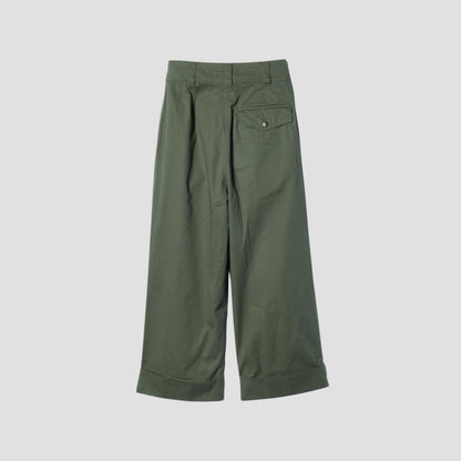 SOFT DENSE COTTON TROUSERS