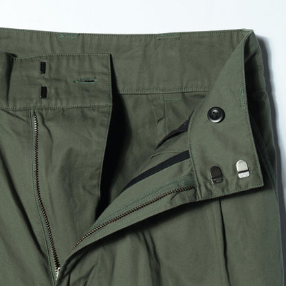 SOFT DENSE COTTON TROUSERS