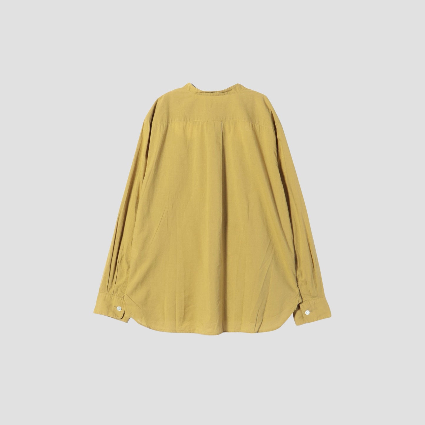 PIECE DYED WASHED COTTON SHIRT