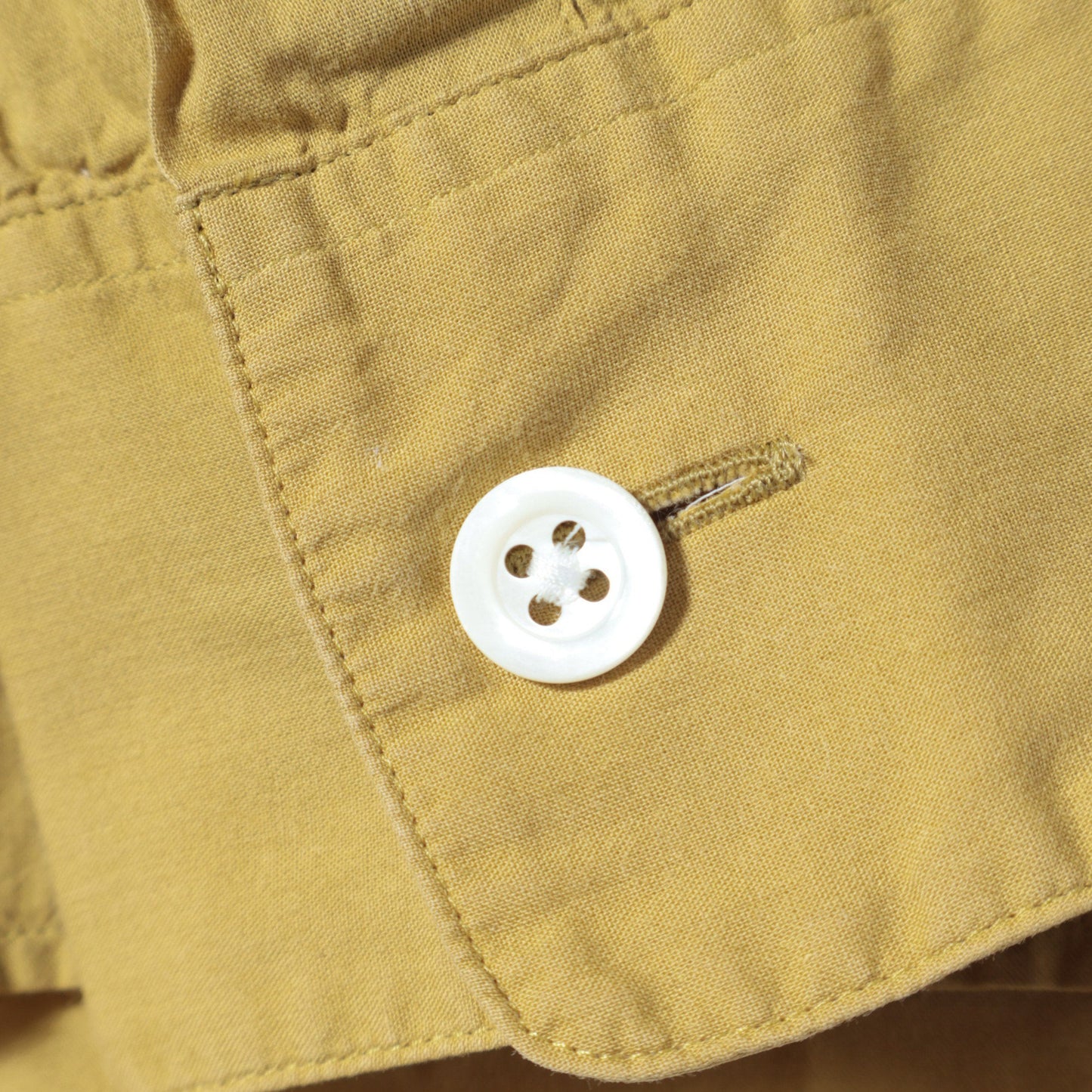 PIECE DYED WASHED COTTON SHIRT