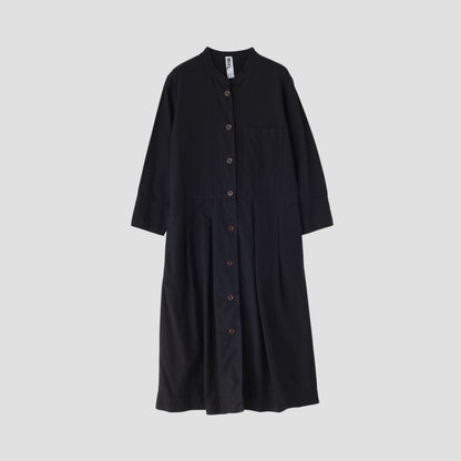 NATURAL COTTON OXFORD DRESS