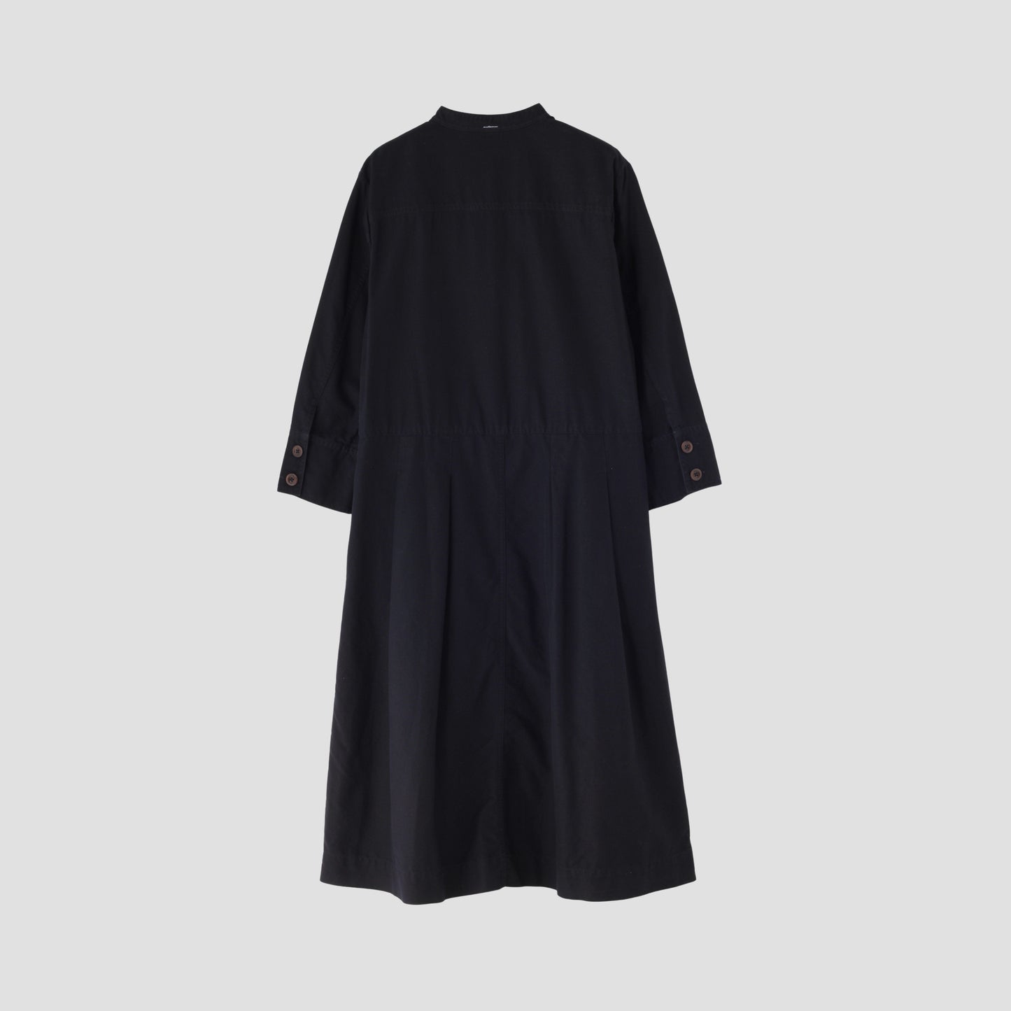 NATURAL COTTON OXFORD DRESS