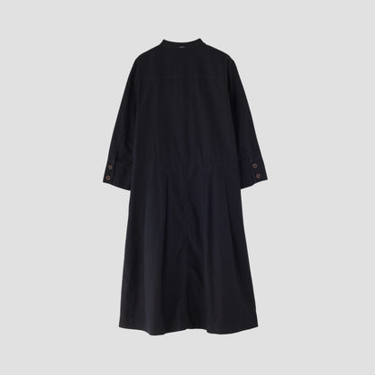 NATURAL COTTON OXFORD DRESS