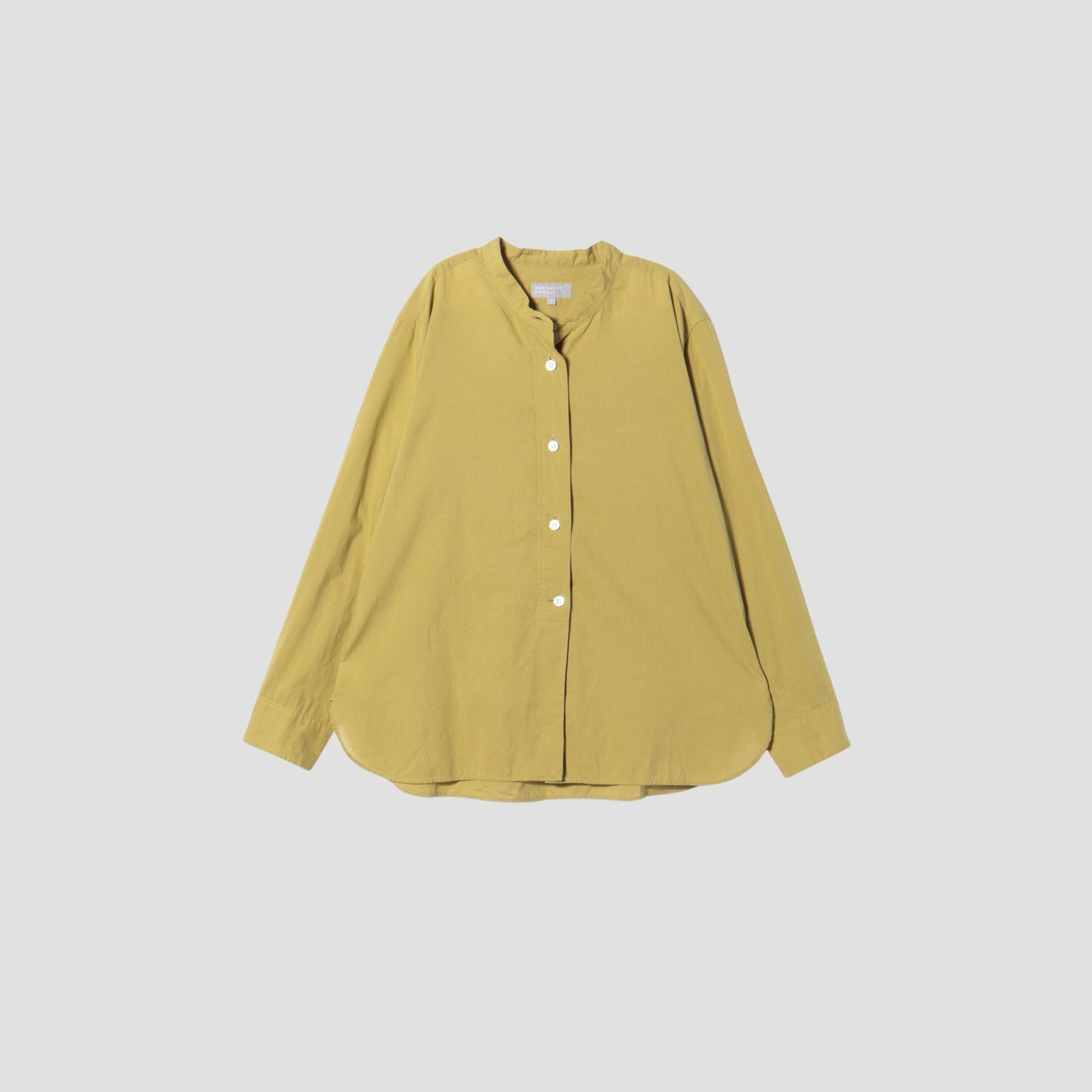 PIECE DYED WASHED COTTON SHIRT