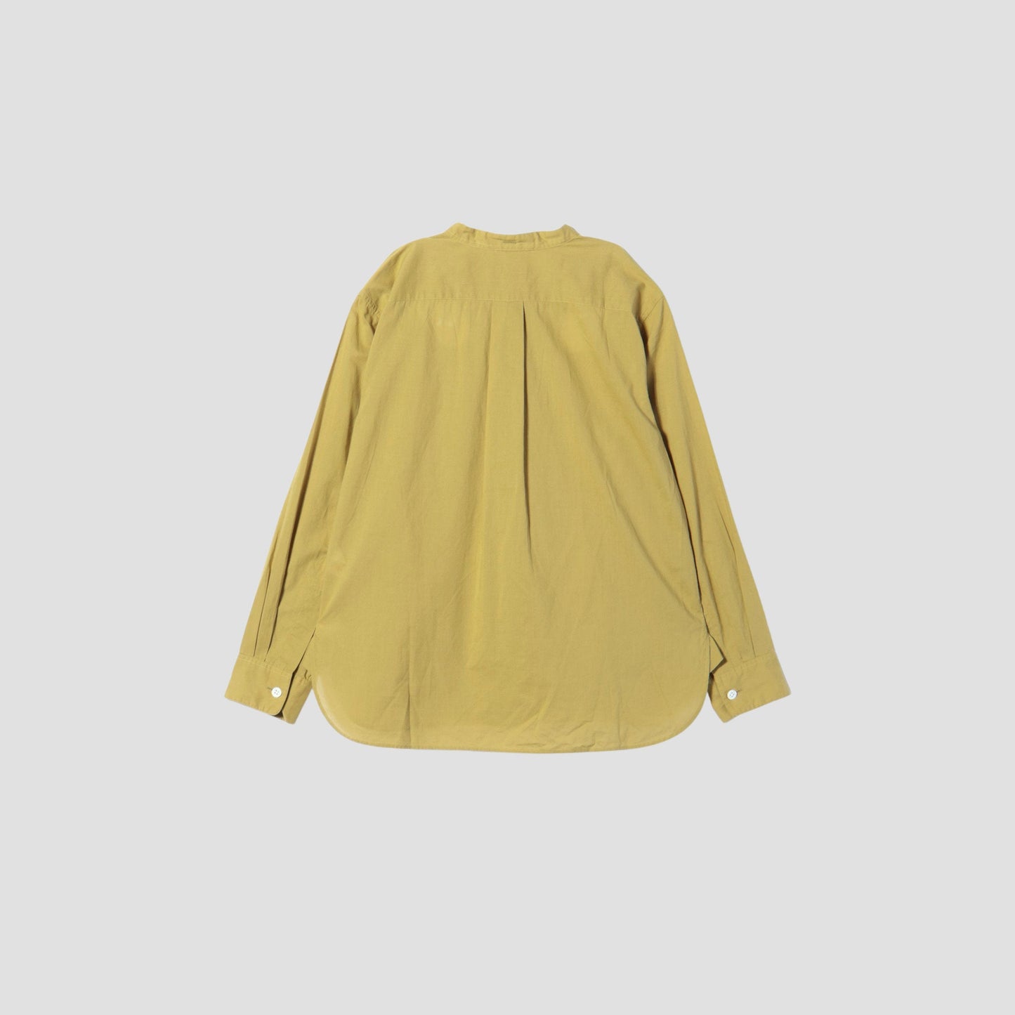 PIECE DYED WASHED COTTON SHIRT