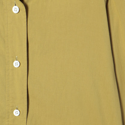 PIECE DYED WASHED COTTON SHIRT
