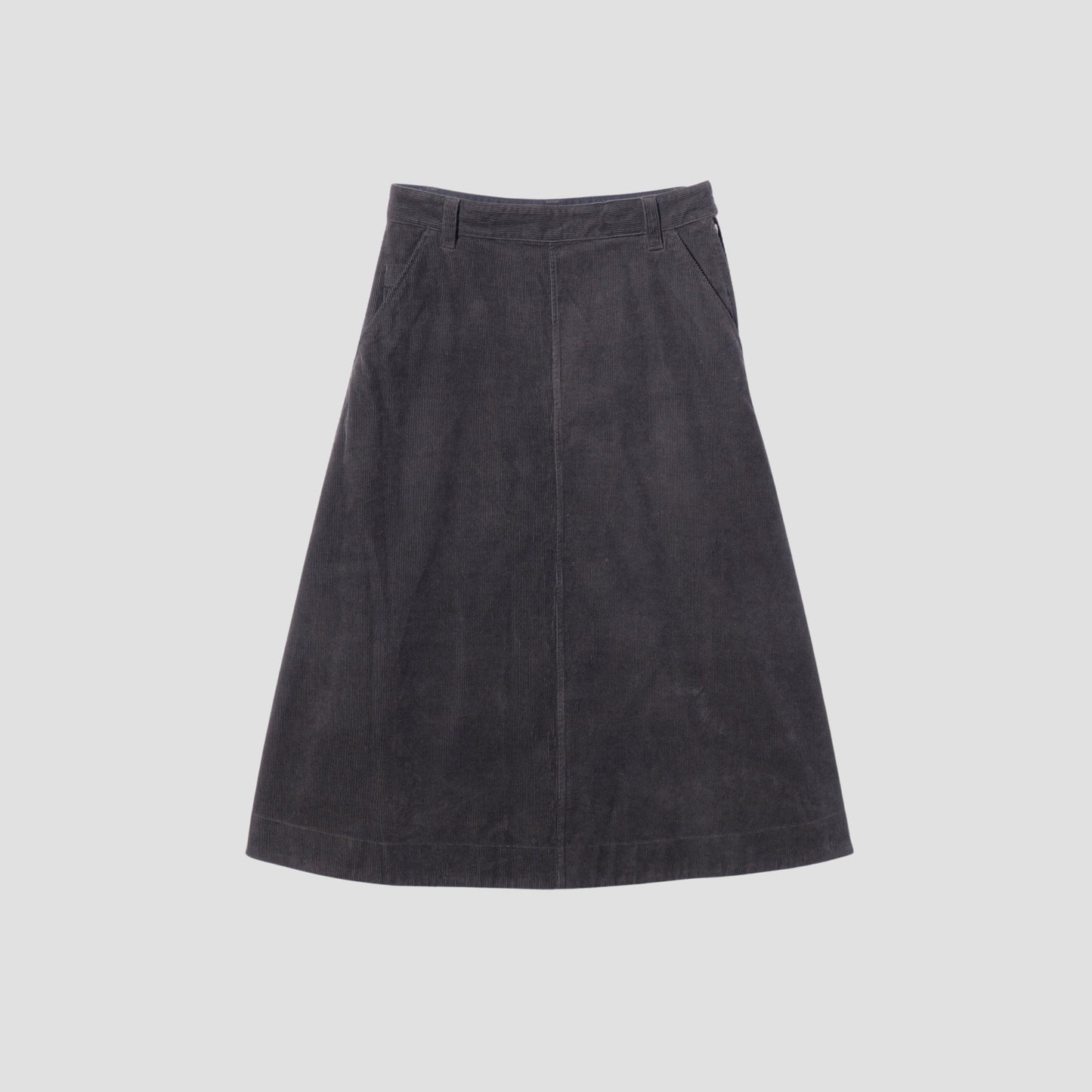 DRY COTTON NEEDLECORD SKIRT