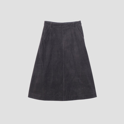 DRY COTTON NEEDLECORD SKIRT