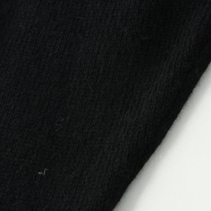 RIB COLLAR CARDIGAN KNIT