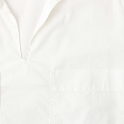 GARMENT DYE COTTON POPLIN SHIRT