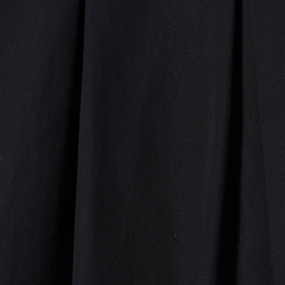 TWISTED ORGANIC COTTON TWILL DRESS