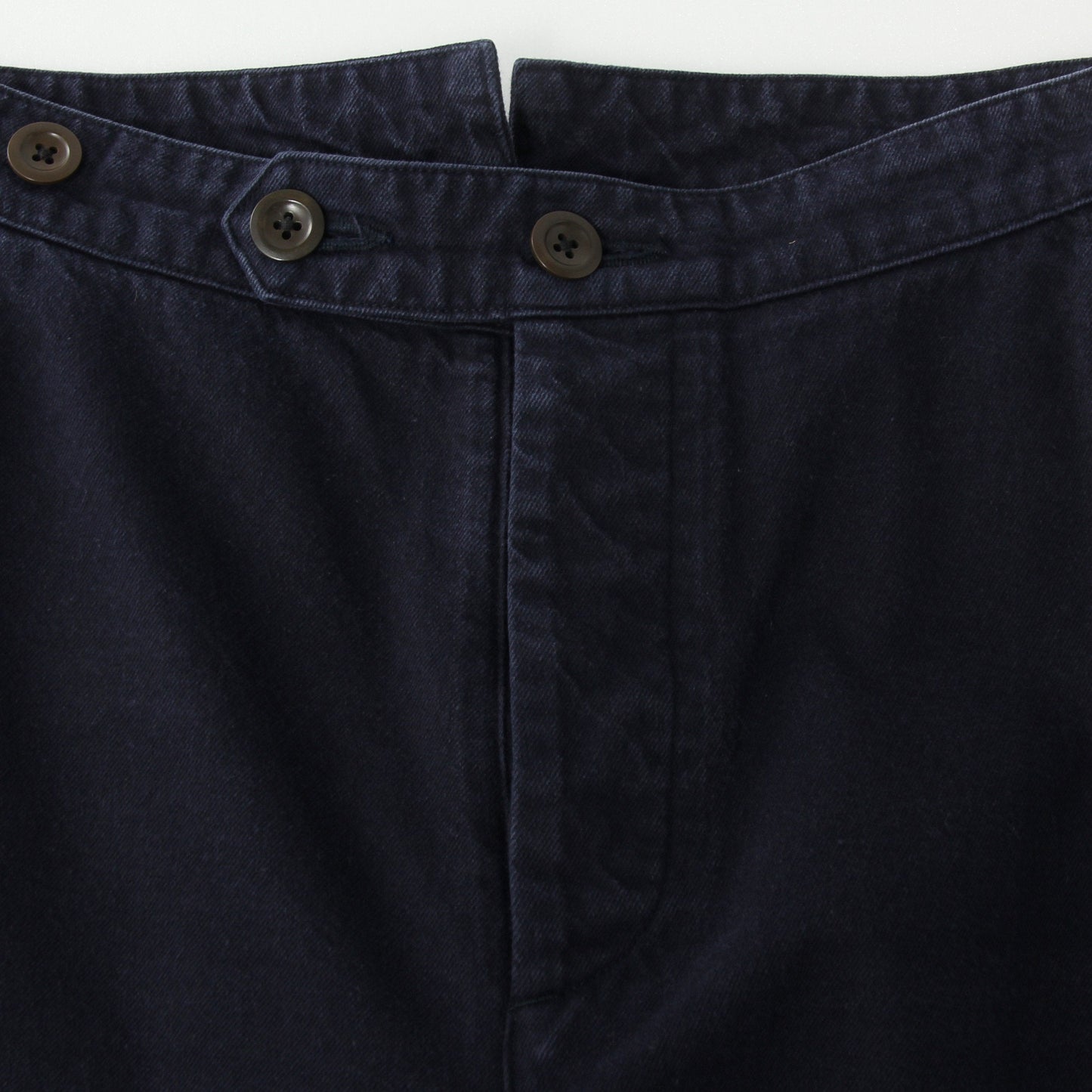 YARN DYE TWILL TROUSERS