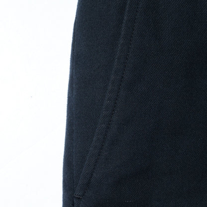 BRUSHED COTTON WOOL TROUSERS