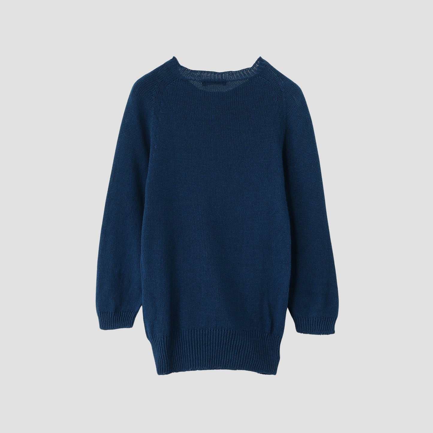 LONG SLEEVE CREW NECK KNIT