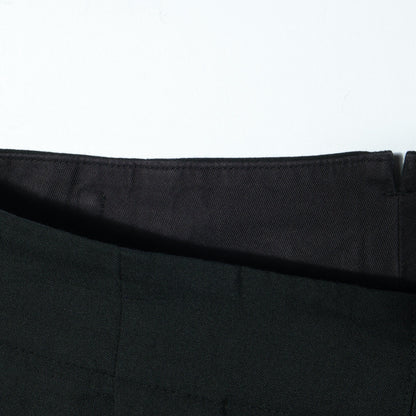 FINE WOOL POPLIN TROUSERS
